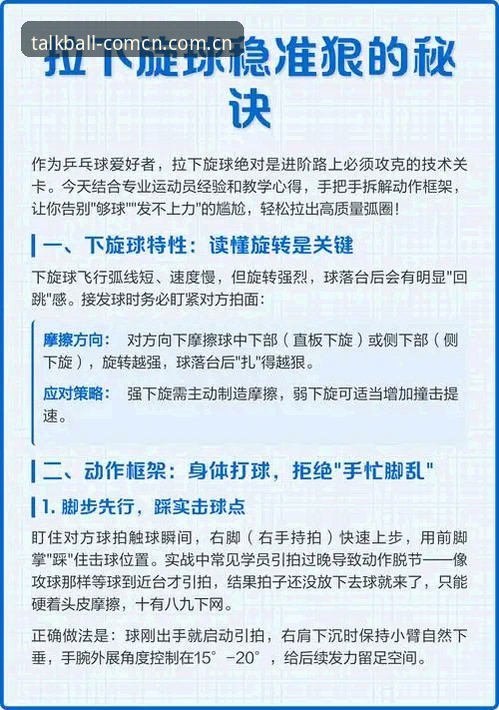 谈球吧论坛攻略 谈球吧论坛最新动态:老用户分享高效攻略,助你快速掌握赛事分析核心